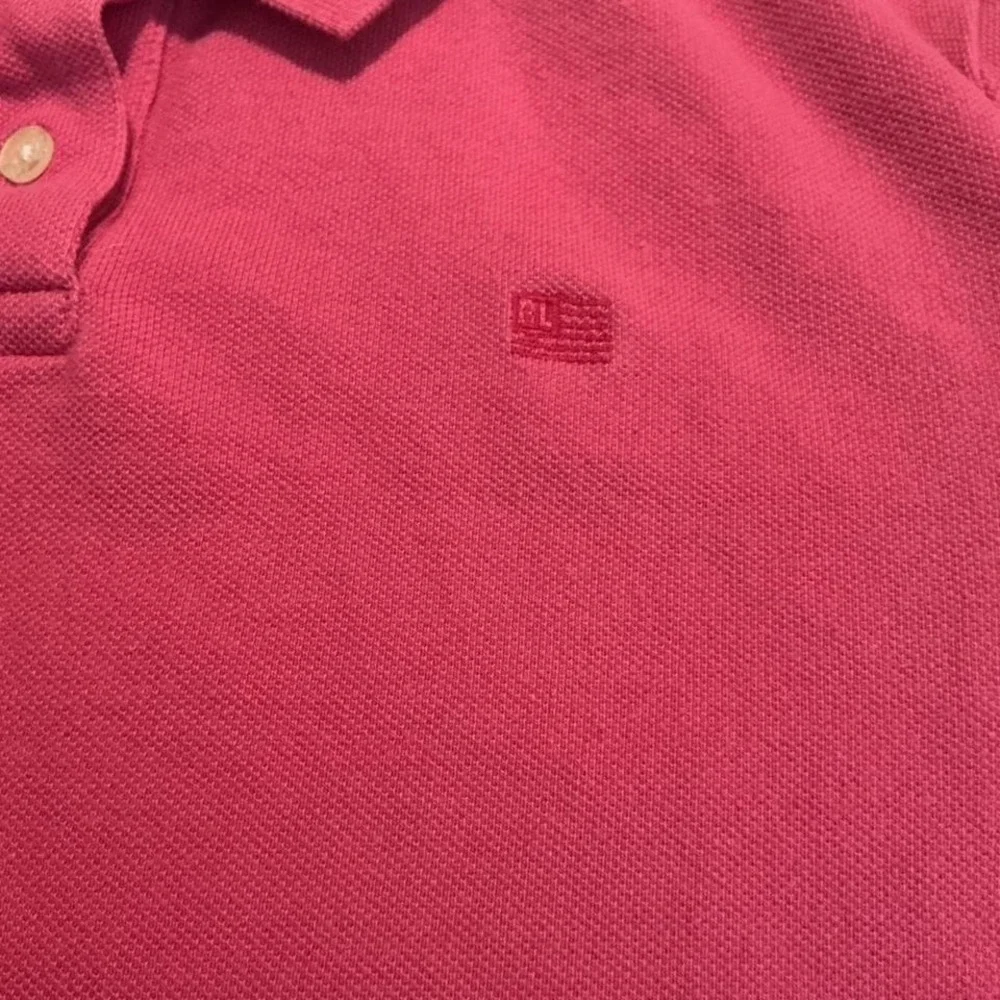 Polo Jeans Ralph Lauren Women's Pink Short Sleeve Polo Shirt Size‎ M